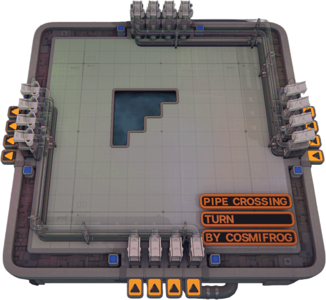 FSB交汇 — 转角跨管道 (FSB管理 — 转角跨线)