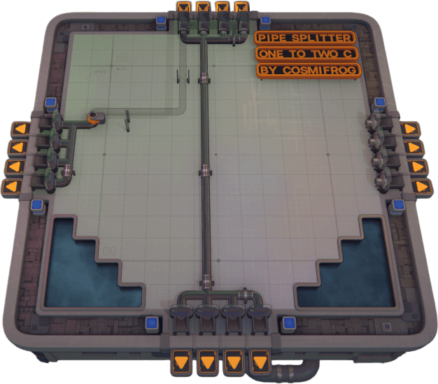 Pipe 1-2 Split Corner (FSB Management — Pipe Splitters)