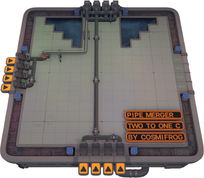 Pipe 2-1 Merge Corner (FSB Management — Mergers)